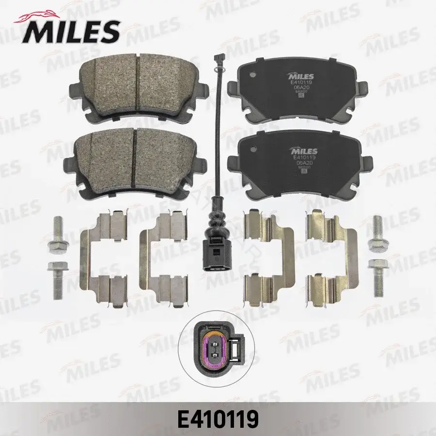 Тормозные колодки MILES E410119