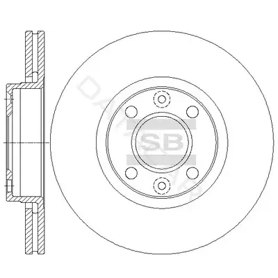 Тормозные диски Hi-Q SD3069
