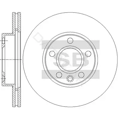 Тормозные диски Hi-Q SD5714