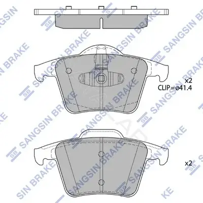 Тормозные колодки Hi-Q SP2299