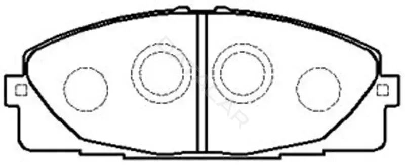 Тормозные колодки SB NAGAMOCHI BP21516