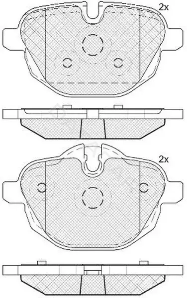 Тормозные колодки SB NAGAMOCHI BP32546