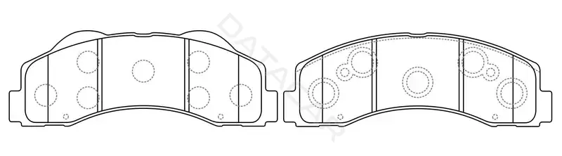 Тормозные колодки SB NAGAMOCHI BP51003