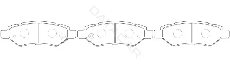 Тормозные колодки SB NAGAMOCHI BP51007