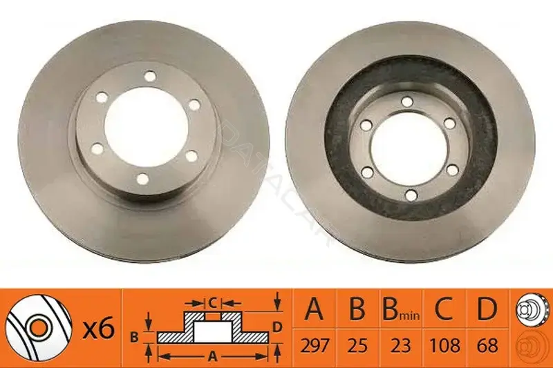 Тормозные диски SB NAGAMOCHI BR21172T