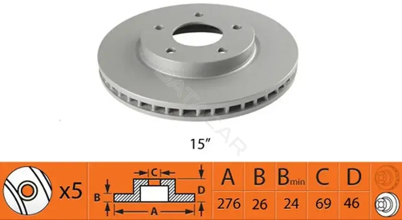 Тормозные диски SB NAGAMOCHI BR23130T