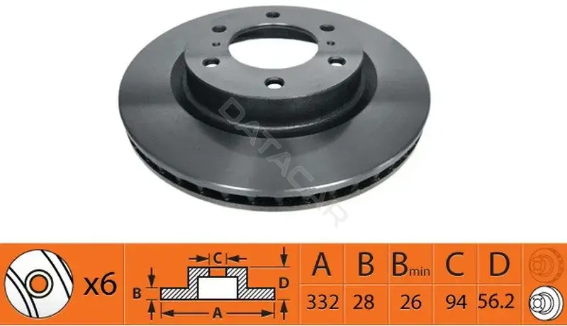 Тормозные диски SB NAGAMOCHI BR23132T