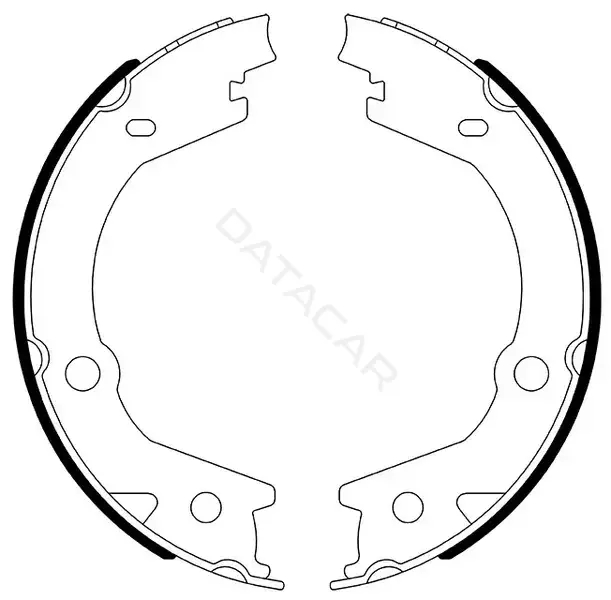 Барабанные колодки SB NAGAMOCHI BS11004