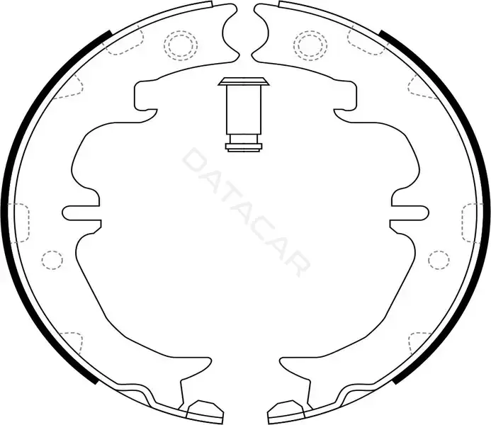 Барабанные колодки SB NAGAMOCHI BS21567