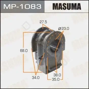 Втулки стабилизатора MASUMA MP-1083