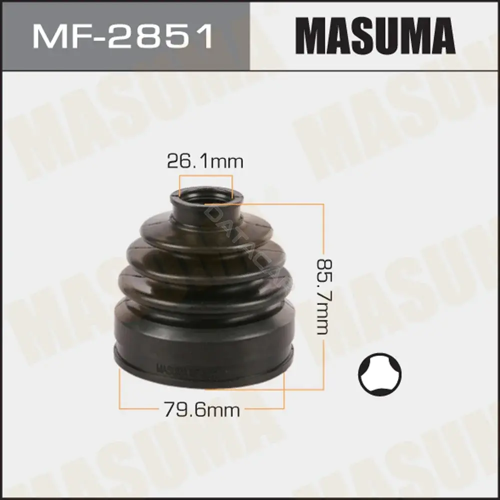 Пыльник шруса MASUMA MF-2851