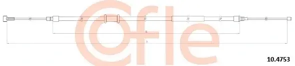 Трос ручника COFLE/TELCO 92.10.4753
