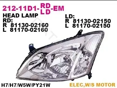 Фары DEPO 212-11D1L-LD-EM