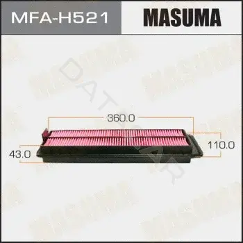 Воздушный фильтр MASUMA MFA-H521