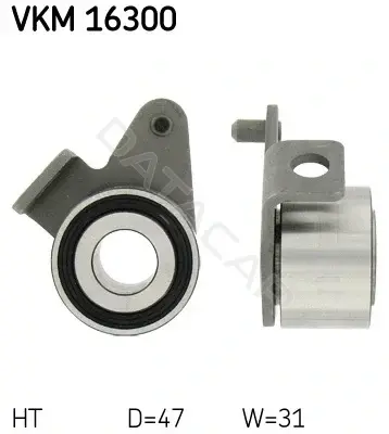 Натяжной ролик ГРМ SKF VKM16300