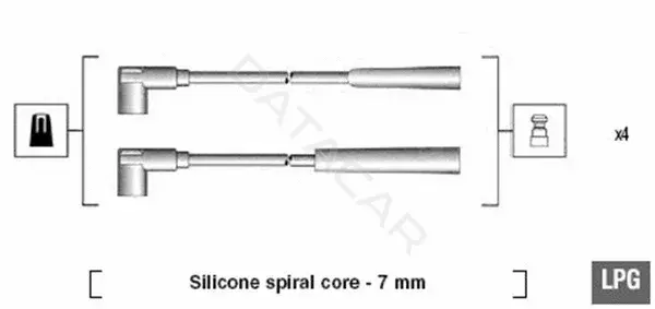 Высоковольтные провода MAGNETI MARELLI 941095100582