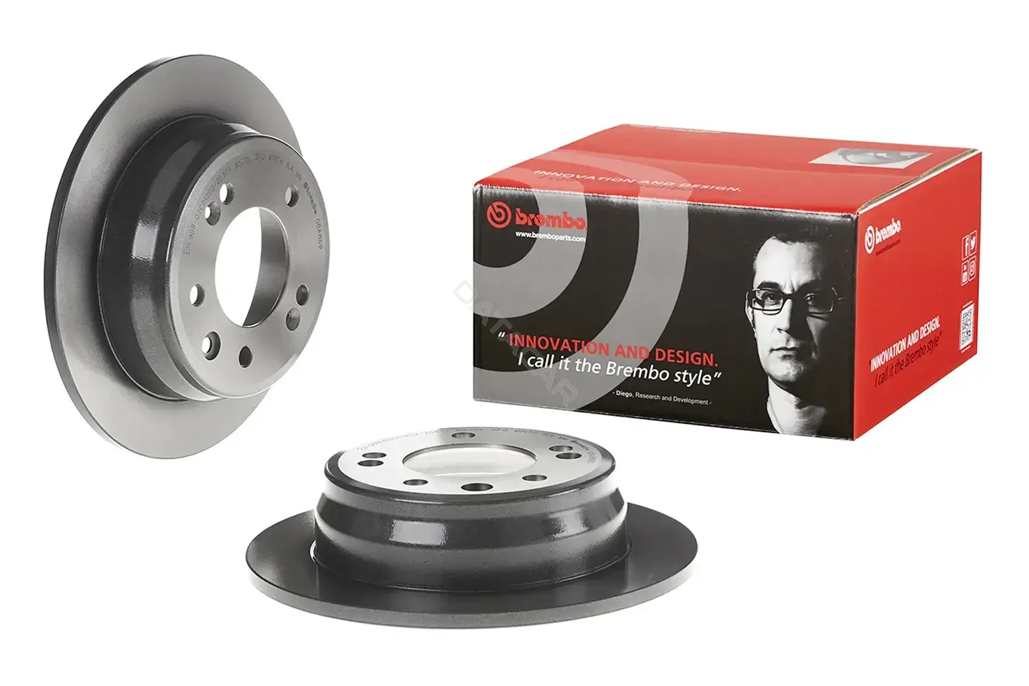 Тормозные диски BREMBO 08.A869.21