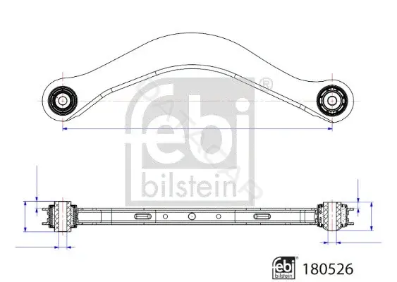 Рычаги FEBI 180526