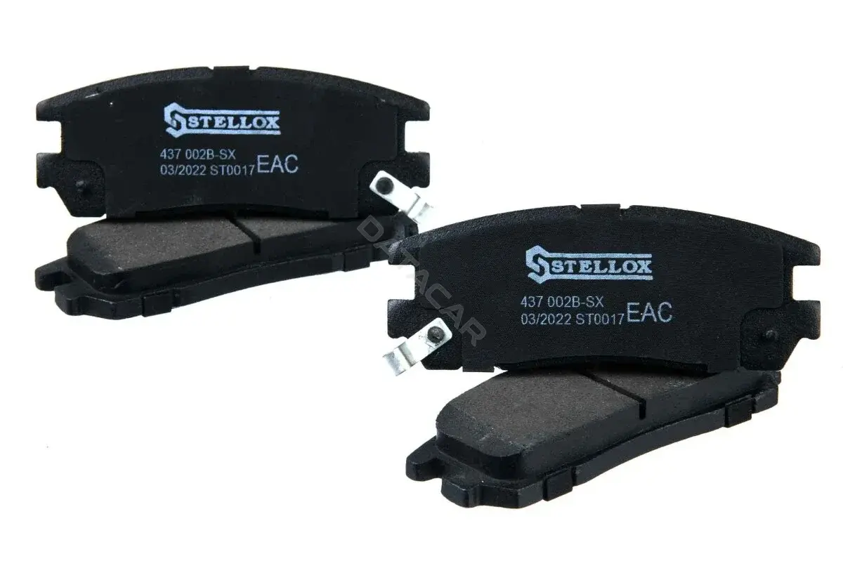 Тормозные колодки STELLOX 1637000B-SX