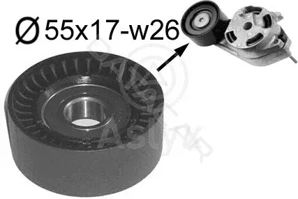 Натяжитель ремня генератора Aslyx AS-601300