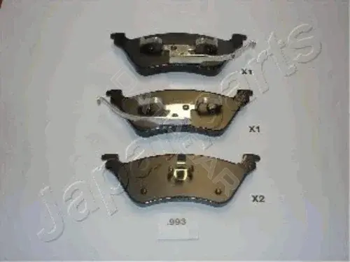 Тормозные колодки JAPANPARTS PP-993AF