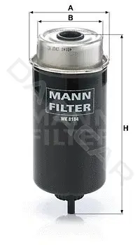 Топливный фильтр MANN WK8184