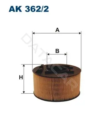 Воздушный фильтр FILTRON AK362/2
