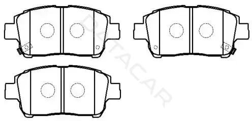 Тормозные колодки HSB GOLD HP5019