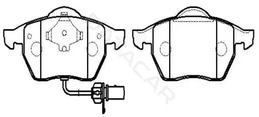 Тормозные колодки HSB GOLD HP8539