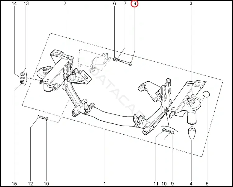 Болт подвески LADA 21210290428400