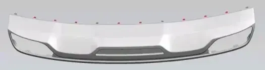 Накладка бампера GEELY 6044067400421
