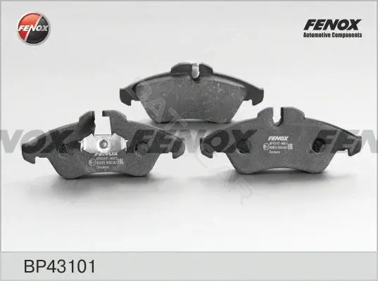 Тормозные колодки FENOX BP43101