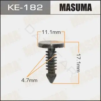 Клипса молдинга MASUMA KE-182