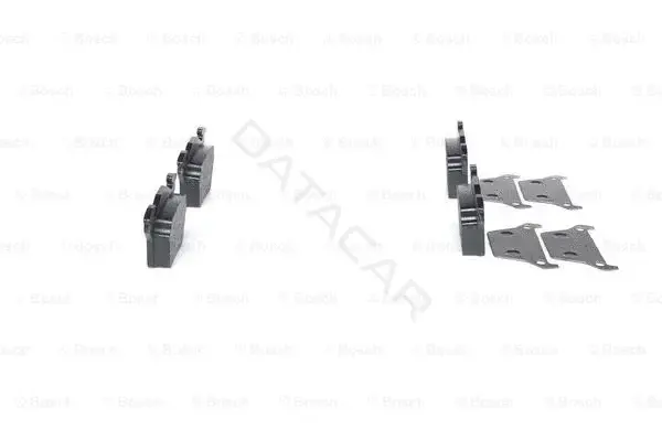 Тормозные колодки BOSCH 0986460002