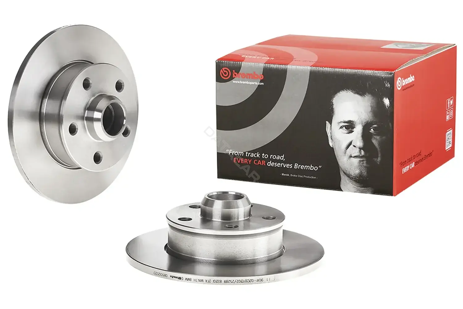 Тормозные диски BREMBO 08.5005.20