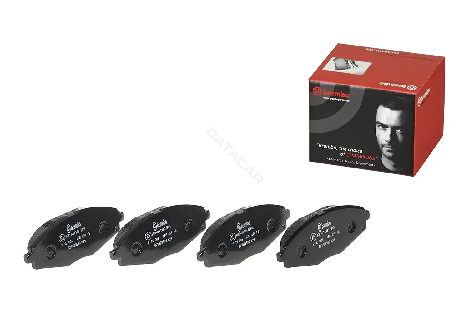 Тормозные колодки BREMBO P15006