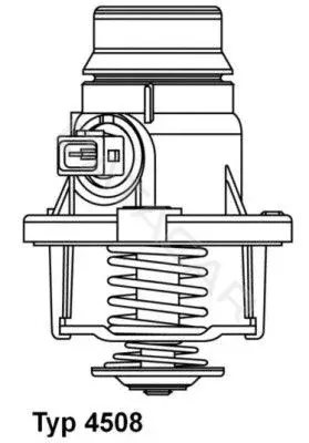 Термостат WAHLER 4508.101D