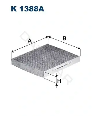 Фильтр салонный FILTRON K1388A