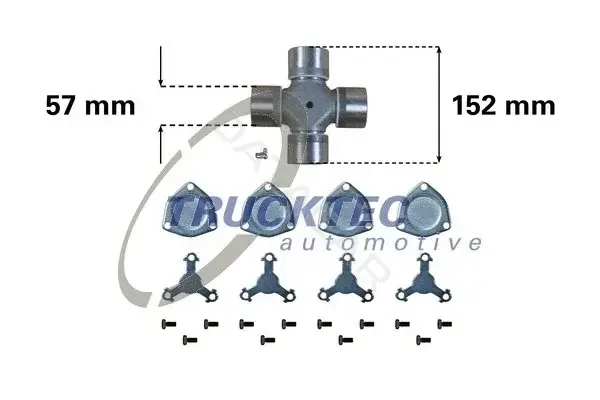 Муфта кардана TRUCKTEC 03.34.001
