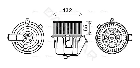 Моторчик печки AVA CN8297