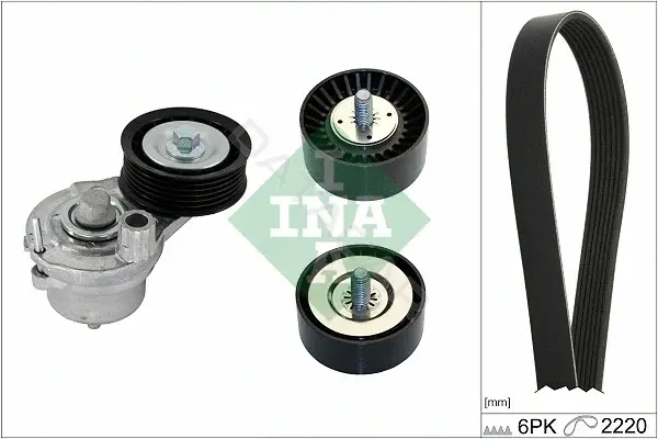 Комплект ручейкового ремня INA 529040210