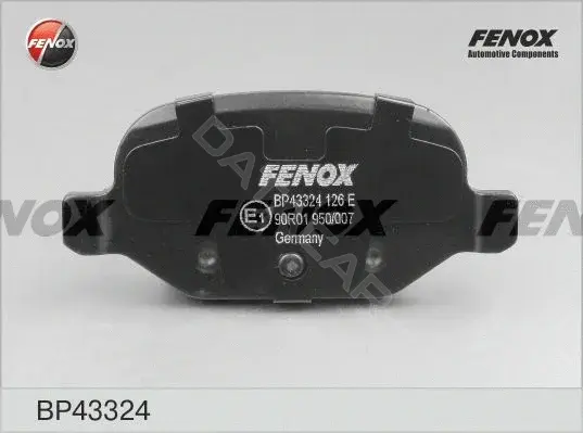 Тормозные колодки FENOX BP43324