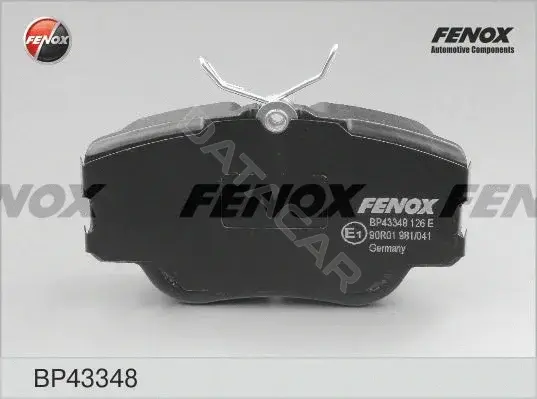 Тормозные колодки FENOX BP43348