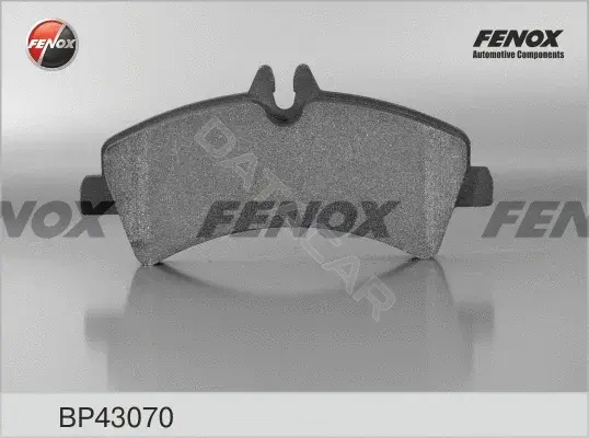 Тормозные колодки FENOX BP43070