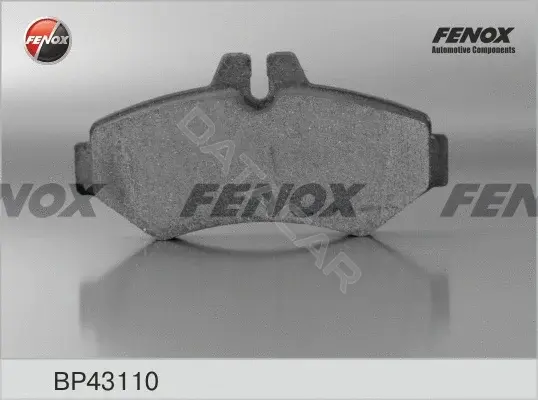 Тормозные колодки FENOX BP43110