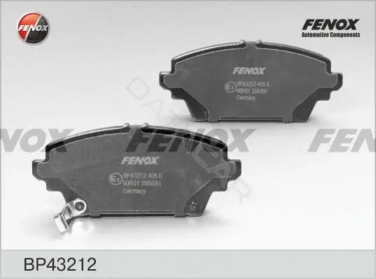 Тормозные колодки FENOX BP43212