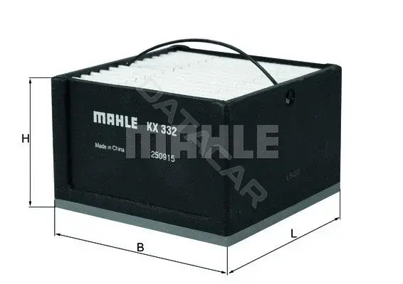 Топливный фильтр KNECHT/MAHLE KX332