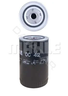 Масляный фильтр KNECHT/MAHLE OC42