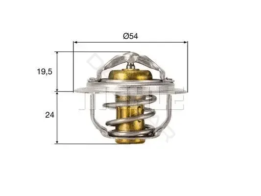 Термостат KNECHT/MAHLE TX21282D