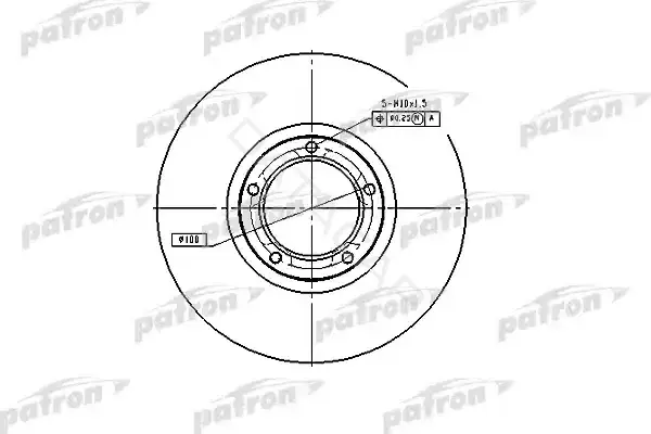 Тормозные диски PATRON PBD1653
